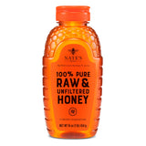 Nate's Raw Unfiltered Honey Bottle – Durable Pantry-to-Patio Sweetener for Grilling Glazes and Backyard Snacks