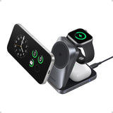 Anker Prime Qi2.2 3-in-1 Foldable Apple Charger – Compact Workstation Power Source Replacing Three Chargers for Productive Professionals With Apple Ecosystems