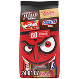 Halloween Candy for Home Party – 60 Count Variety Pack for Dining Room Buffet, Home Bar and Living Room Snack Spread