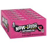 Now and Later Watermelon Chews – Portion-Controlled Sweet Treat for Mindful Snacking, Bulk 24-Pack