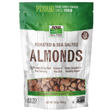 NOW Foods Cinnamon Honey Almonds – Durable Snack for Camping and Picnics, 10 Single-Serve Packets