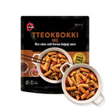 O'Food Tteokbokki Korean Rice Cakes – Fast Korean Lunch for Busy Professionals Without Delivery Wait, Vacuum Packed