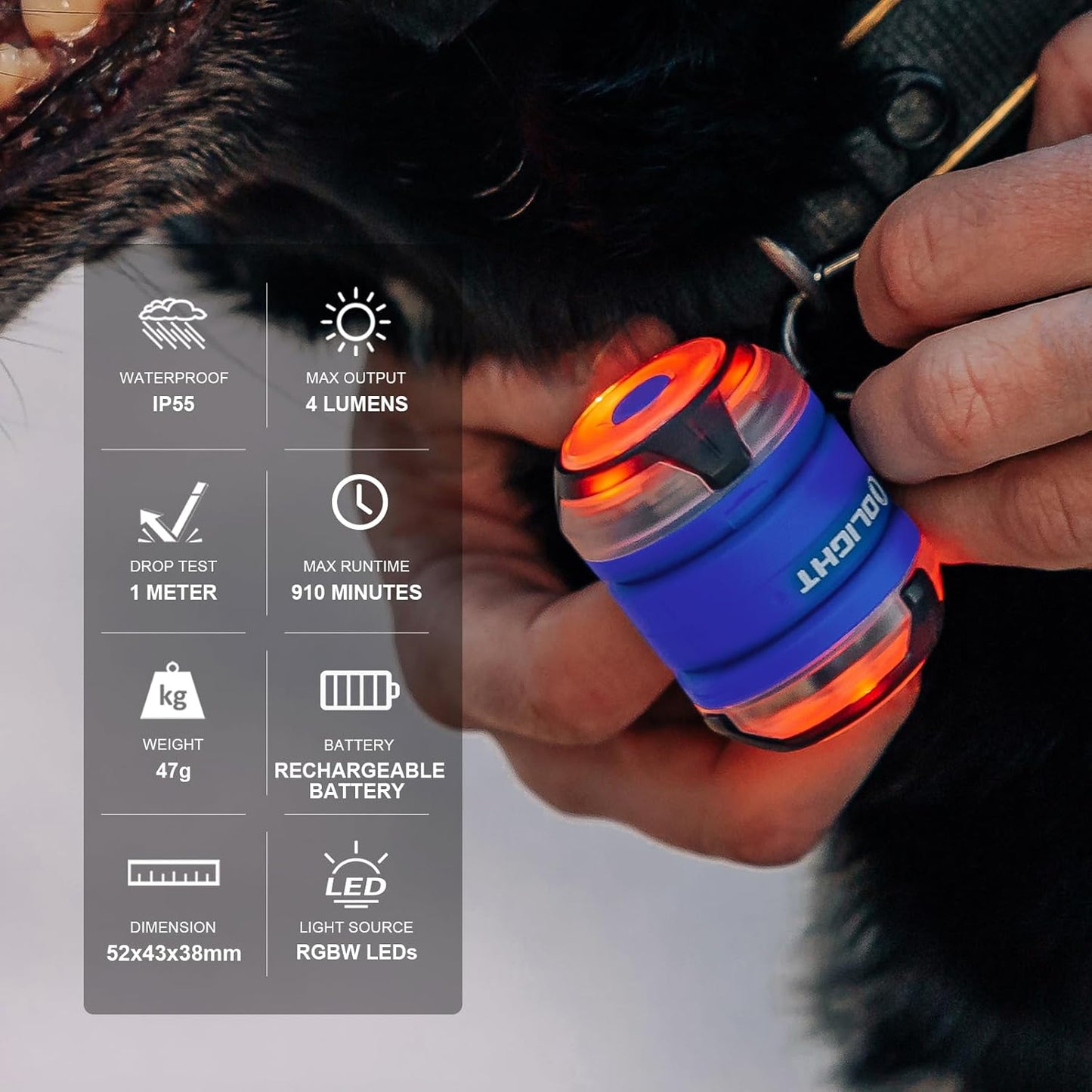OLIGHT Gober 2 Safety Light – High-Visibility Night Running Beacon for Roadside Visibility and Jogging Safety