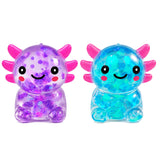Axolotl Squishy 2-Pack – Desk Fidget Toy for Office Focus, Quiet Stress Relief for Study and Work