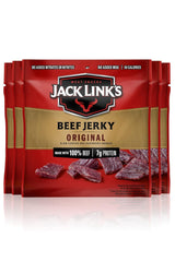 Jack Link's Original Beef Jerky Single-Serve Bags – Office Desk Drawer Protein Snack for Workdays