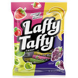 Laffy Taffy Fruit Combo Mini Bars – After-School Pantry Treat for Kids, Assorted Strawberry Banana Sour Apple Grape, 6 oz