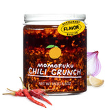 Momofuku Chili Crunch by David Chang – Portable Flavor Upgrade for Patio Grilling and Outdoor Pizza Nights, 5.5 oz Glass Jar