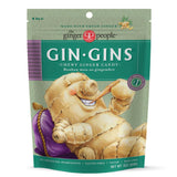 GIN GINS Original Ginger Chews – Single-Ingredient Pantry Candy with Nothing Artificial Added, 3oz Bag