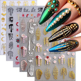 ONPRESS Halloween Nail Stickers for Kids – Mom-and-Me Festive Press-On Mani for Kitchen Table Craft Time
