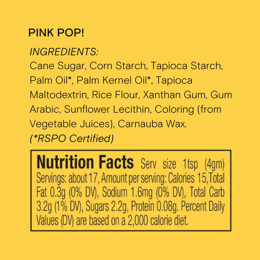 plant-derived coloring replacing red 40, yellow 5, and other artificial dyes
