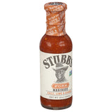 Stubb's Chiles, Lime & Ginger Pork Marinade, 12 oz – One-Bottle Marinade Solution for an Uncluttered Kitchen Pantry