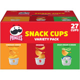 Pringles Potato Crisps Chips, Variety Pack Snack Cups, Travel-Ready Crunchy Snack for Picnics, BBQs, and Tailgates