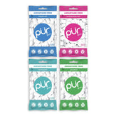 Pur Gum Variety Pack - Uncluttered Countertop Companion with Resealable Pouches, Four Xylitol Flavors