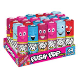 Push Pop Candy Lollipops – Daycare and Playdate Treats, Individually Wrapped Assorted Fruity Push-Pop Candy 24 Count
