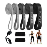 Brand Name Pull-Up Assistance Band Stack – Calming Home Pilates Companion for Slow Flow and Tension Release Workouts