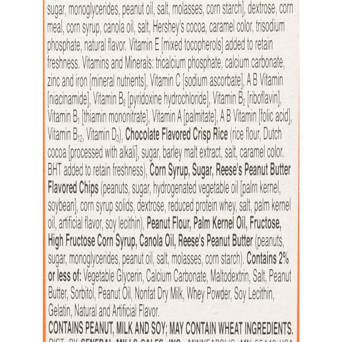 Reese's Puffs Chewy Cereal Bars – Lunchbox Ready Snack for Picky Kids, 6.8 oz Box