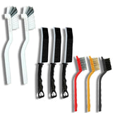 Betanull Crevice Cleaning Brush Set – 8-Piece Hard Bristle Brushes, Quick Daily Reset for Window Tracks and Sink Edges