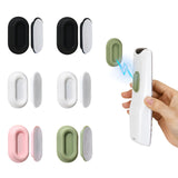 XYOFUN Flush Mount Remote Control Holder - Tool Free Adhesive Organizer for Clean Line Minimalist Walls