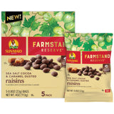 Sun-Maid Farmstand Reserve Sea Salt Chocolate Coated Banana Chips – Desk Drawer Snack for Busy Professionals, No Prep Required