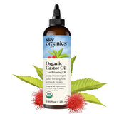 Sky Organics Castor Oil – Clean Beauty Staple for an Intentional Vanity, One Bottle for Face, Hair, and Brows