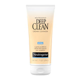 Neutrogena Deep Clean Daily Facial Cream Cleanser with Beta Hydroxy Acid for Calming Nightly Skincare Ritual, Removes Dirt Oil & Makeup, 7 fl. oz