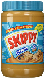 SKIPPY Creamy Peanut Butter, 40 Ounce – Streamlined Pantry Jar for Simple Sandwich Making