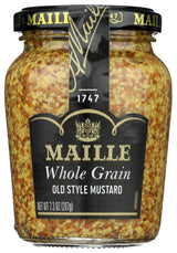 Maille Mustard Old Style – Gluten Free Pantry Staple, Clean Label Condiment for Mindful Meal Prep