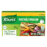 Knorr Vegetable Bouillon Cubes – Naturally Flavored Stock for Plant-Based and Vegetarian Meals