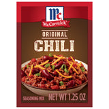 McCormick Original Chili Seasoning Mix for Busy Home Cooks, Fast 20-Minute Pantry Staple
