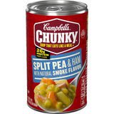 Campbell's Chunky Split Pea with Ham Soup – Lower-Sodium Healthy Request Lunch for Sodium-Watchers, 19 Oz