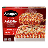 Stouffer's Classic Lasagna with Meat and Sauce – Family Size Frozen Meal for Home Dinner Tables