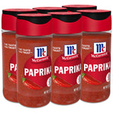 McCormick Paprika Seasoning – Durable Outdoor-Friendly Spice for Tailgating and Backyard Cookouts, Multi-Pack Value