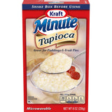 Kraft Minute Tapioca – Simple One-Box Pudding for Clutter-Free Pantry Cooking, 8 oz