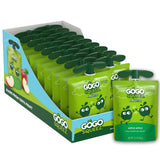 GoGo squeeZ Unsweetened Applesauce Pouches – Gut Friendly Snack for Sensitive Stomachs, Clean Label Pack of 18