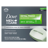 DOVE MEN + CARE 3 in 1 Bar Cleanser Extra Fresh – Post-Workout Reset Bar for the Modern Self-Care Routine