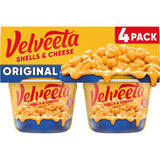 Velveeta Shells & Cheese Original Microwaveable Cup – Compact Microwave Pasta for Small Dorm Kitchens, 8 ct Box