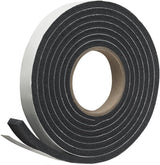 Frost King R338H Marine-Grade Foam Weatherseal for Boat Hatches, RV Doors, and ATV Storage Boxes, 3/8" Black