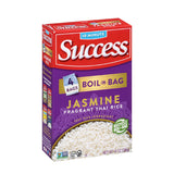Success Boil-in-Bag Rice, Family-Safe No-Preservative White Rice for Kid-Friendly Weeknight Dinners, Gluten-Free and Kosher