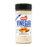 Badia Vinegar & Sea Salt Seasoning 6 oz – Family-Friendly Snack Seasoning for Kids' Lunchboxes and After-School Snacks