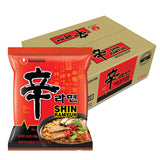 Nongshim Shin Ramyun Instant Noodles – Compact Backpacking Dinner for Outdoor Adventures
