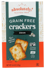 Absolutely Gluten Free Crackers – Gentle Gluten Free Snack for Sensitive Stomachs, Original 4.4 oz