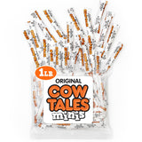 Goetze's Cow Tales Vanilla Minis – Nut-Free Caramel Candy Made in Dedicated Allergy-Safe Facility, 1 lb Bag