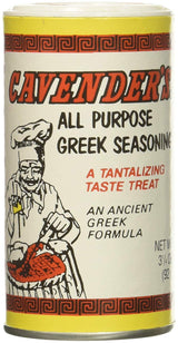 Cavender's Greek Seasoning for Quick Weeknight Dinners, All-Purpose Pantry Shaker