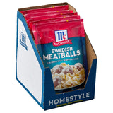 McCormick Swedish Meatballs Mix 6-Pack Bulk Pantry Stock for Busy Home Cooks Meal Prep