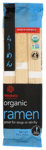 Hakubaku Organic Ramen Noodles, 9.5 oz – Wholesome Weeknight Soup for Health-Conscious Kitchens