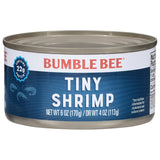 Bumble Bee Tiny Canned Shrimp – Lightweight Travel Protein for Camping and Road Trip Coolers