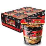 Nongshim Shin Black Noodle Soup – Thoughtful Korean Foodie Gift for Spicy Flavor Lovers, Pack of 6