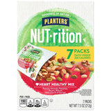 PLANTERS NUT-rition Walnut Blend Heart Healthy Mix – Senior Wellness Snack Pouches for Home Pantry and Cardio Room, 6g Plant Protein per Serving
