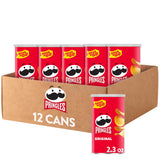 Pringles Original Chips – Breakroom and Work Pantry Snack, 24 Pack Bulk for Office