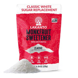 Lakanto Monk Fruit Classic Sweetener – 1:1 Cup-for-Cup Sugar Substitute for Health-Conscious Daily Wellbeing Rituals